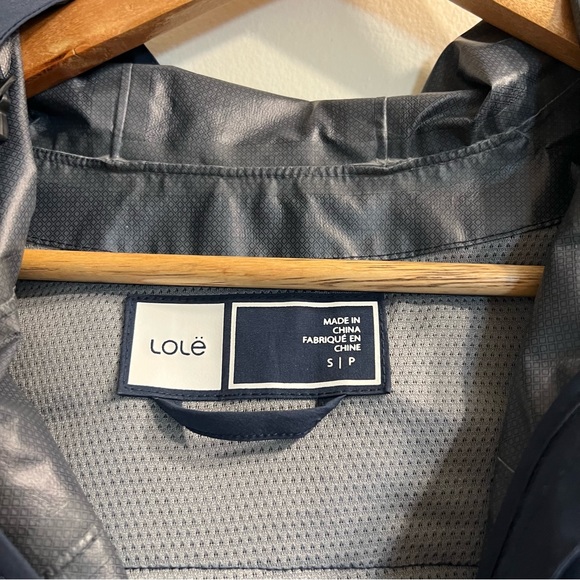 Lolë size S blue windbreaker spring jacket - Picture 3 of 8